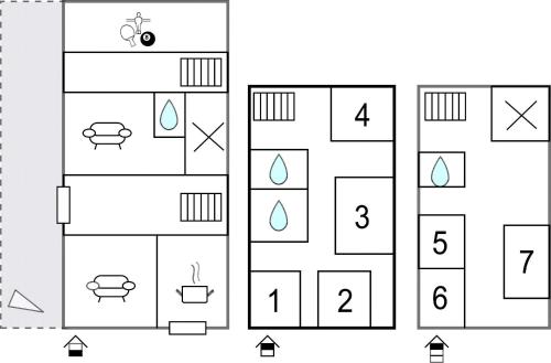 平面圖, Château De Vèze (Chateau De Veze) in 阿朗什