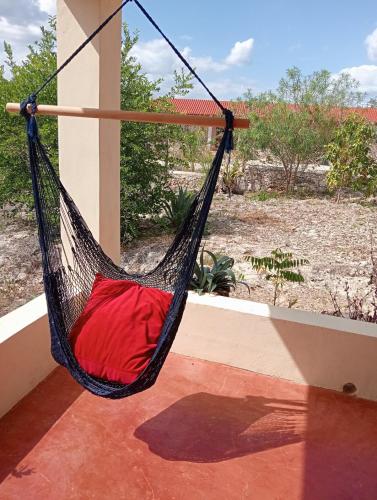 Balcony/terrace, Rancho Camote - Frida 1 bedroom in Chichimilá