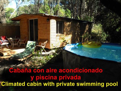 La cabaña de la encina gîte à louer Las Ermitas