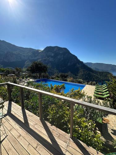 balkon/terras, Olive Garden Kabak in Uzunyurt