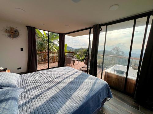 Glamping La Nonita tipo cabana Luxury in El Arenillo