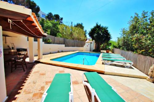 Emma - sea view holiday home with private pool in Benissa, Бениса (фото 2)