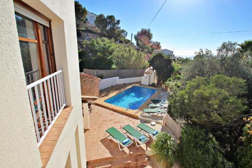 Emma - sea view holiday home with private pool in Benissa, Бениса (фото 8)