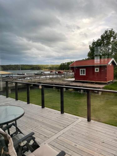 Skats, SeaView Havterassen in Blankaholm