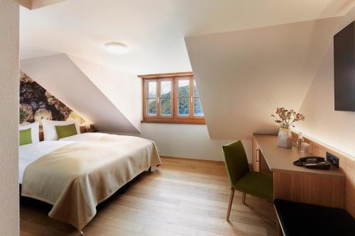 Economy Double Room room in See- und Seminarhotel FloraAlpina Vitznau