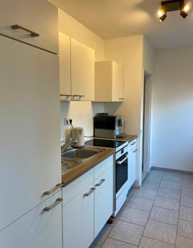 Kjøkken, Apartment & Unterkunft GHARS in Wiesbaden