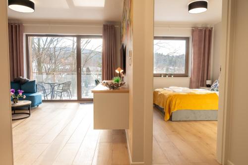Apartament widokowy ROCCA VIEW STONE HILL RESORT z basenem i saunami, Szklarska Poręba (foto 8)