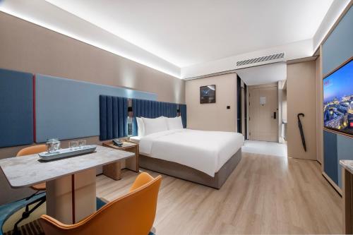 IntercityHotel Shanghai Hongqiao Airport - Free Minibar for First Night, Šanghaj (fotografie 11)