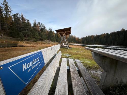 Abendruhe in Nauders, Österreich