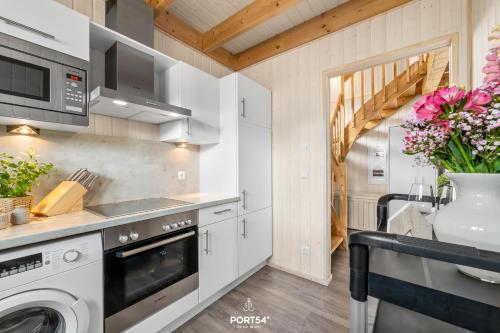 Kitchen, Ferienhaus Strandweh Olpenitz in Olpenitz