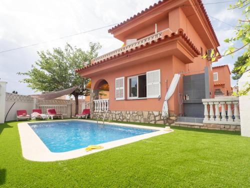 Casa Familiar a 250m Playa, Piscina Privada, Aire Acond., WiFi - ES-325-21