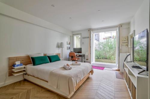 Superb Studio bien équipé Paris Montparnasse, Paříž