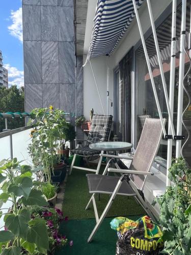 Zentrale, helle Wohnung mit Balkon! Ideal für Messe, Business und Städtereise, Frankfurt/Main (photo 7)
