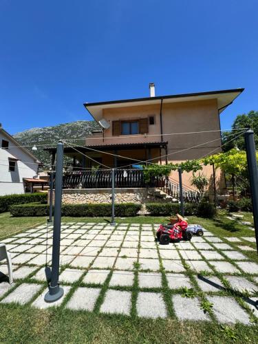 Viesnīcas āriene, Affittacamere Villa Rosa in Pacentro