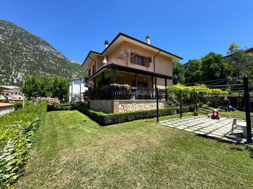 Viesnīcas āriene, Affittacamere Villa Rosa in Pacentro