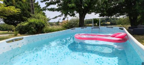 Chez Cathy Chambre d'hote cosy avec piscine, jacuzzi et grand salon, proche futuroscope, cure therma - Pleumartin