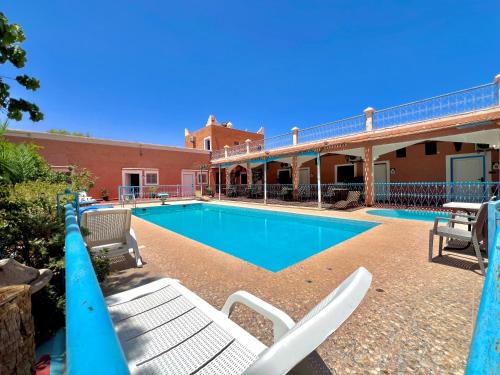 Exterior view, Hotel L'Arganier d'Ammelne-Tafraout in Tafraoute