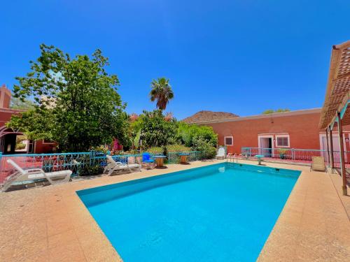 View, Hotel L'Arganier d'Ammelne-Tafraout in Tafraoute