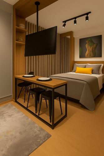 1 Dorm Pinheiros Metrô Fradique NP413, São Paulo