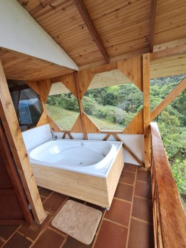 Erkély/terasz, Antahkarana Casa Hotel in San Agustin