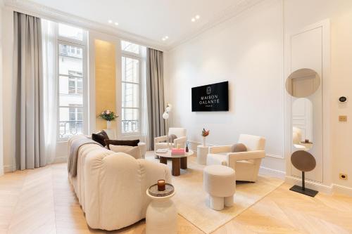 Maison Galante's apartments with Services in Louvre - Rue des Déchargeurs