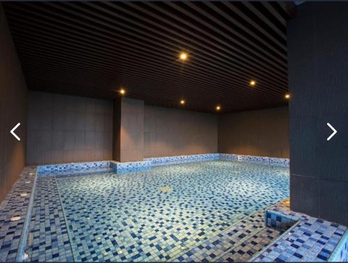 Swimming pool, Panbil Residence Apartment with Netflix in Batam Island