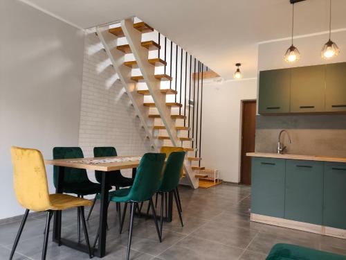 virtuve, Apartamenty LilaRóż (Apartamenty LilaRoz) in Wielkie Leźno