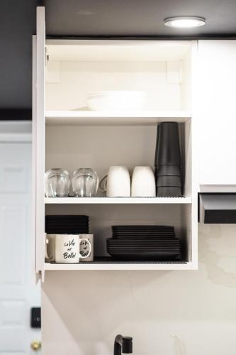 dapur, Stylish-24 1-Bedroom in HoMa Montreal near Planetarium Rio Tinto Alcan