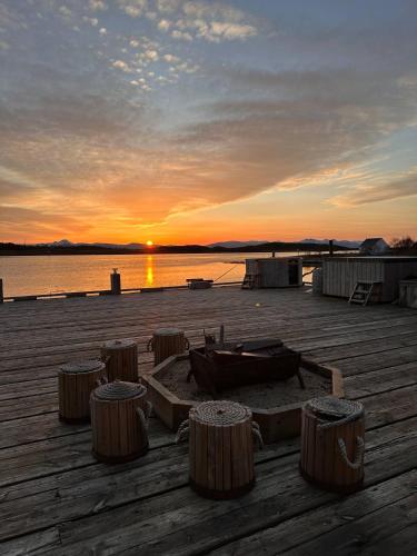 Kilátás, Havkanten Gjestehus near Sandnessjøen repülőtér