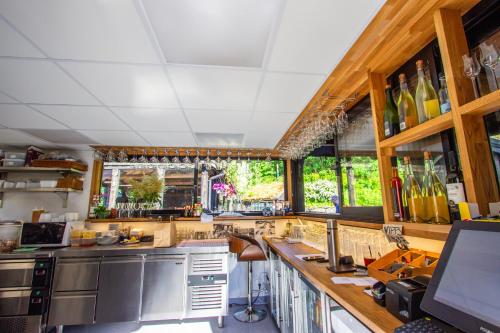 ห้องอาหาร, Ullensvang Gjesteheim in ลอฟทุส