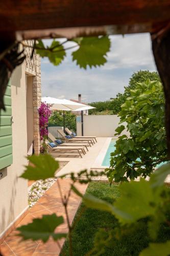 A szálláshely kívülről, Villa Vita e Sole in Čepljani