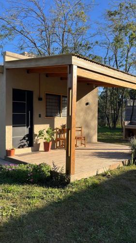 Cabaña tranquila y gran parque ideal para parejas