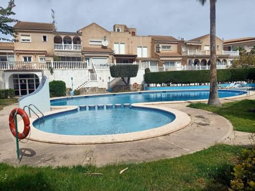 Swimmingpool, Albir apartamento con porche in El Albir
