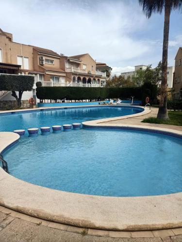 Swimmingpool, Albir apartamento con porche in El Albir