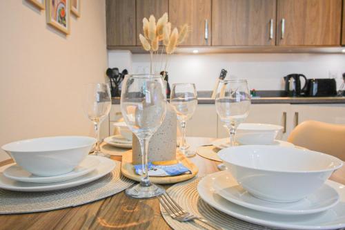 JQ Stylish Apartment - Next to City Centre - Perfect for Contractors, Tourist, Couples - 24-7 Secure Access & FAST WIFI, Birmingham (Foto 8)