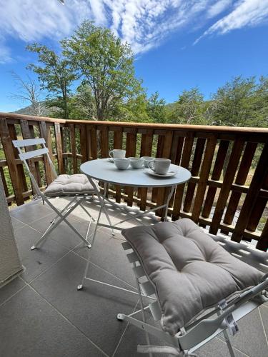 Balcony/terrace, Departamento Andes Chillan in Termas De Chillan