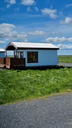 Hekla Cabin 1 Volcano and Glacier View in เฮลล่า