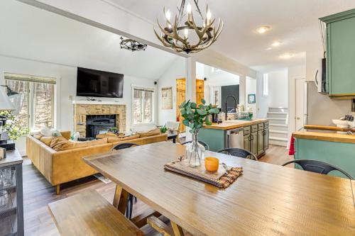 Steps to Jack Frost Ski Resort Townhome with Decks in Blakeslee 