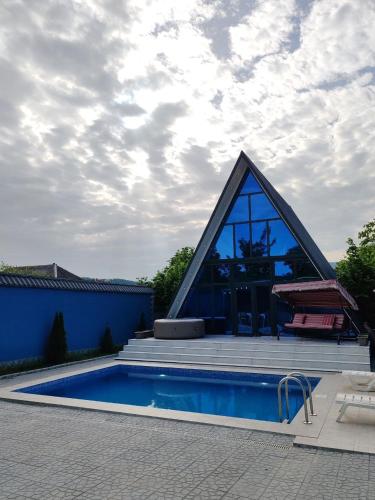 Gabala Aframe Villa in Nohurqishlaq