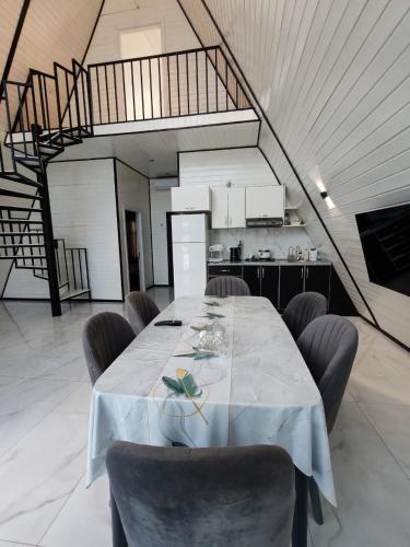 Gabala Aframe Villa in Nohurqishlaq
