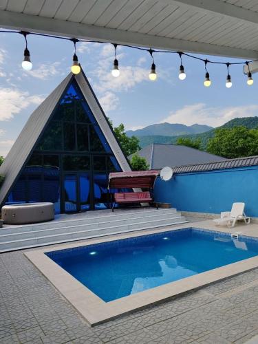 Gabala Aframe Villa in Nohurqishlaq
