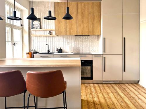 Konyha, Henrietes Apartamenti in Kuldiga