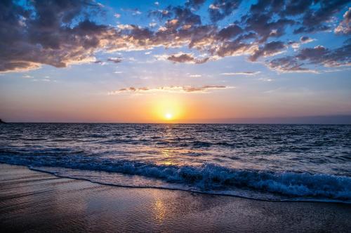Sunset at 30 Nivica Luxury Apartment, Langebaan