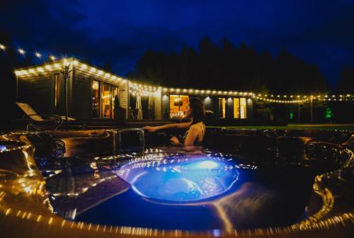Baldones dabas retrīts - Exclusive holiday house near Riga jacuzzi sauna extra cost (Baldones dabas retrits - Exclusive holiday house near Riga jacuzzi sauna extra cost) in Pulkarne