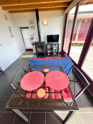 餐飲選擇, 50平方米1臥室獨立屋 (比科) - 有1間私人浴室 (Labrujó House - Villages of Portugal Circuit) in 帕雷德斯德高拉