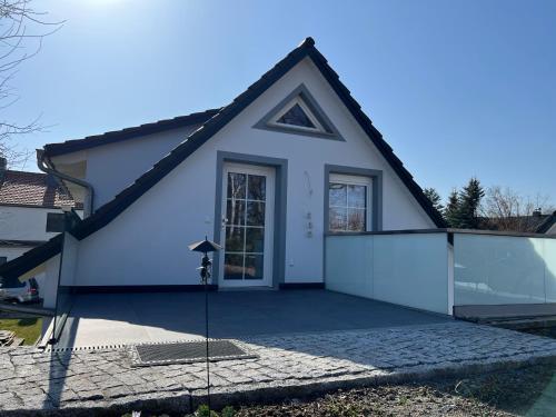 陽台/露台, Ferienwohnung Matka in 潘施維茨-庫考