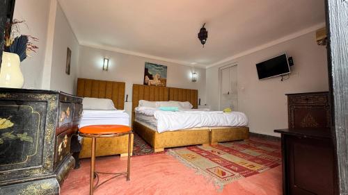 1 double bed