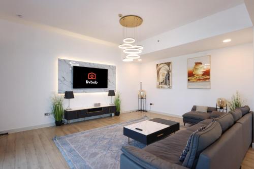 Elite Duplex Penthouse Steps from Metro & Marina, Dubaj (fotografie 7)