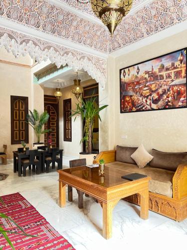 المرافق, Riad Alice terasse et Spa in مدينه