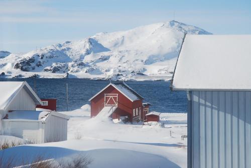 Balkons/terase, Kongsfjord Holiday Home in Kongsfjord